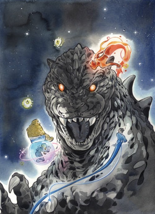 Godzilla Vs Fantastic Four #1 (2025) momoko virgin variant