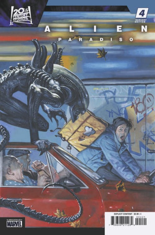 Alien Paradiso #4 (2024) de tommaso variant