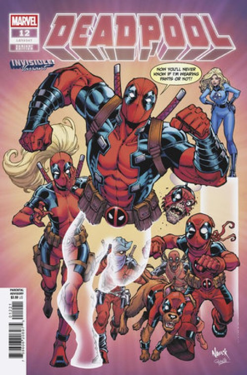 Deadpool #12 (2024) nauck invisible variant