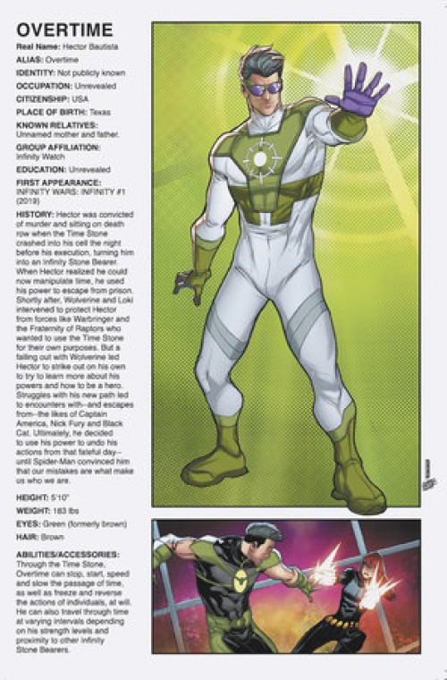 Infinity Watch #3 (2024) baldeon handbook variant