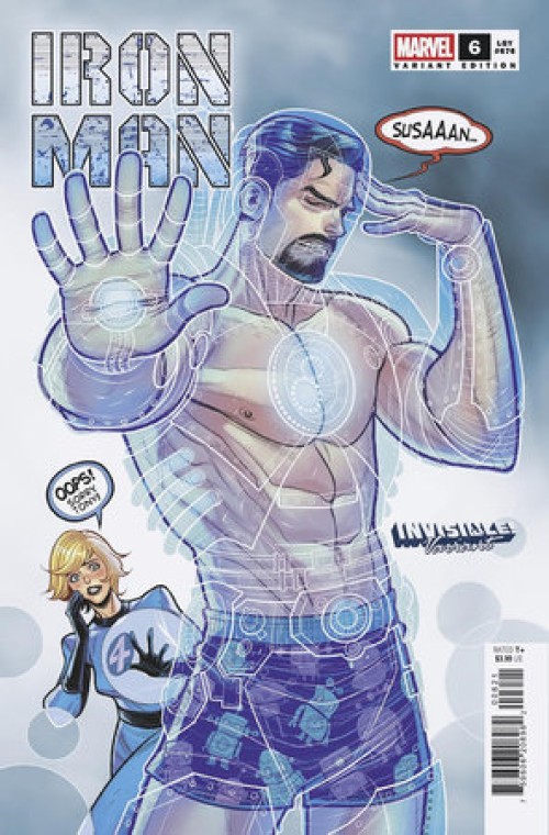 Iron Man #6 (2024) torque invisible variant