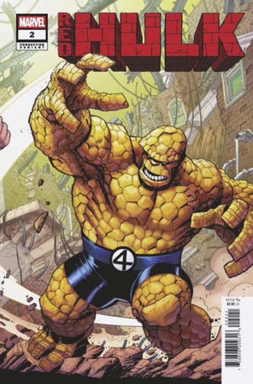 Red Hulk #2 (2025) bradshaw thing connecting variant