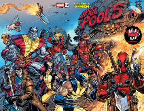 Uncanny X-Men #12 (2024) hardin april pools day variant