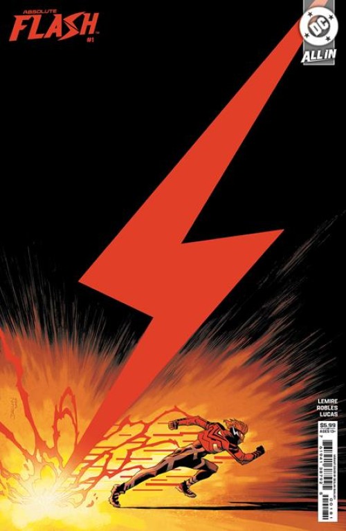 Absolute Flash #1 (2025) cover e shalvey variant