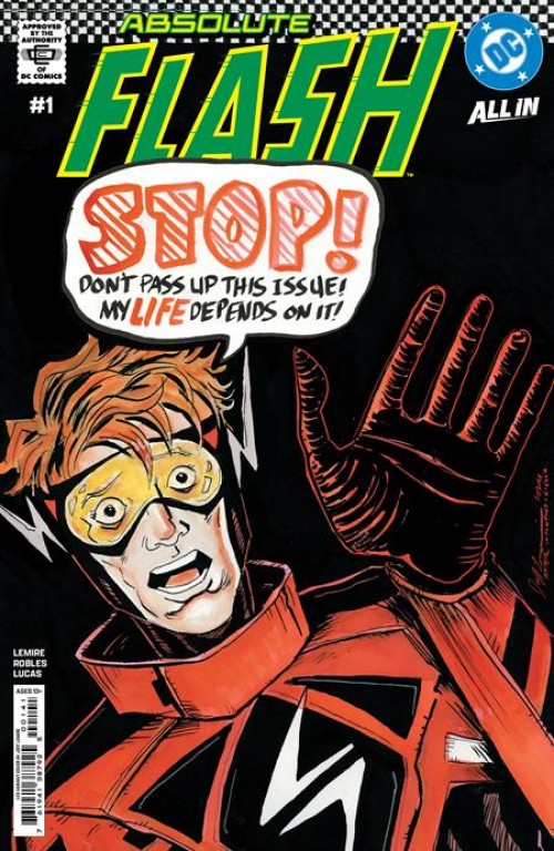 Absolute Flash #1 (2025) cover i lemire variant