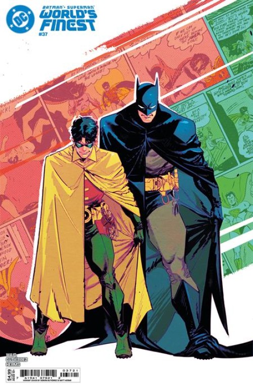 Batman Superman Worlds Finest #37 (2022) cover c gutierrez variant
