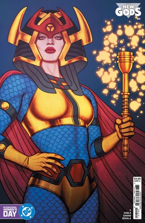New Gods #4 (2024) cover d frison international womens day variant