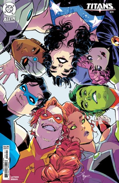 Titans #21 (2023) cover c reeder variant