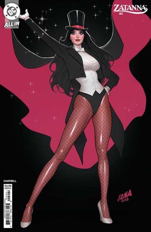 Zatanna #2 (2025) cover b nakayama variant