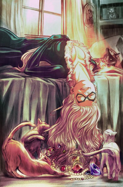 Amazing Spider-Man #1 (2025) malavia black cat virgin variant