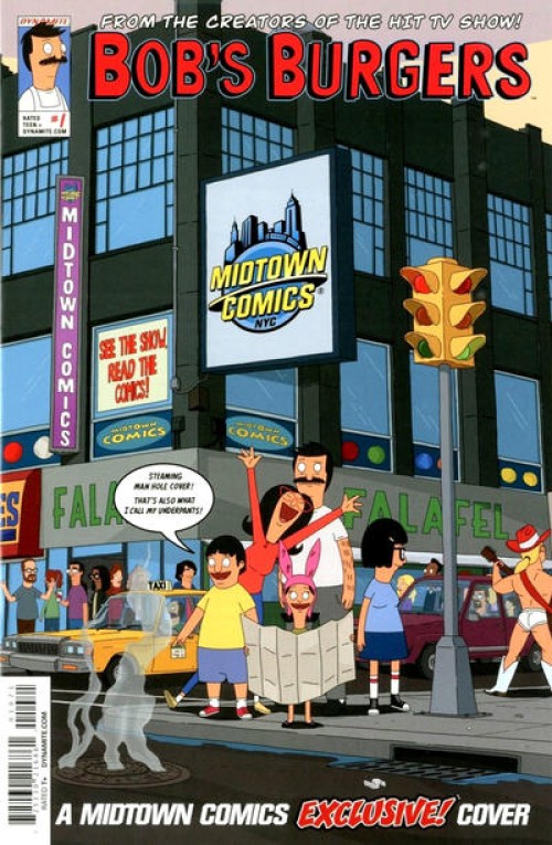 Bobs Burgers #1 (2014) belchers in ny exclusive