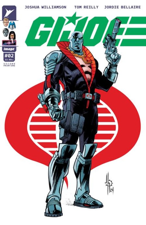 GI Joe #2 (2024) second print cover b howard variant