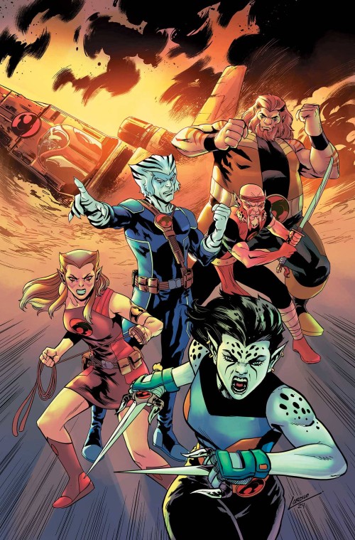 Thundercats Lost #1 cover x lobosco virgin variant