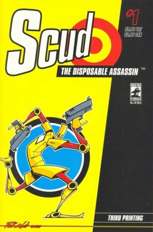 Scud The Disposable Assassin #1 (1994) third print