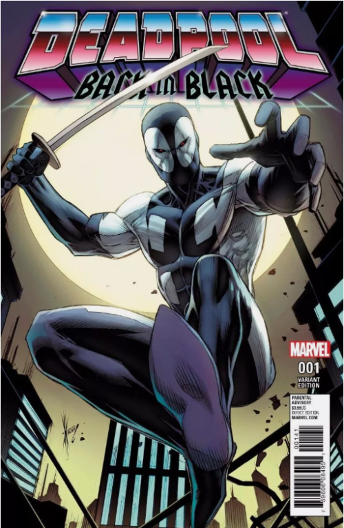 Deadpool Back In Black #4 dale keown color variant