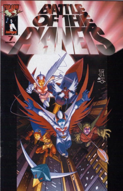 Battle of the Planets #7 (2002) team cover