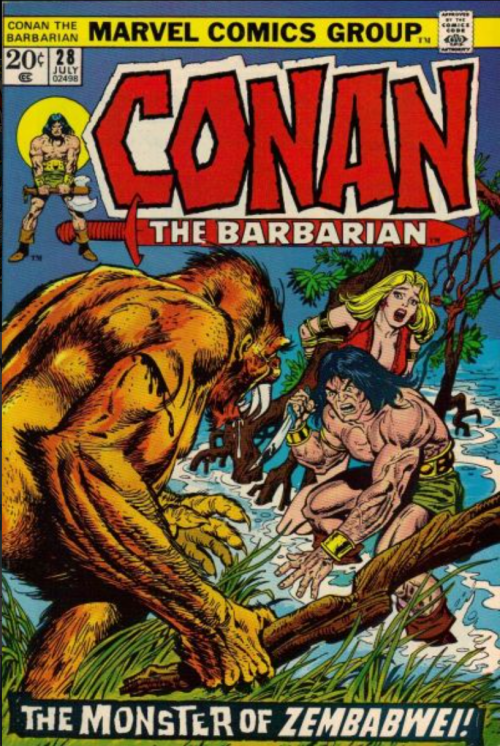 Conan The Barbarian #28 (1970)