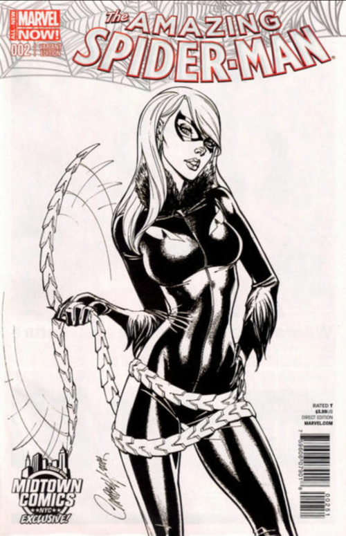 Amazing Spider-Man #2 (2014) b&w campbell variant