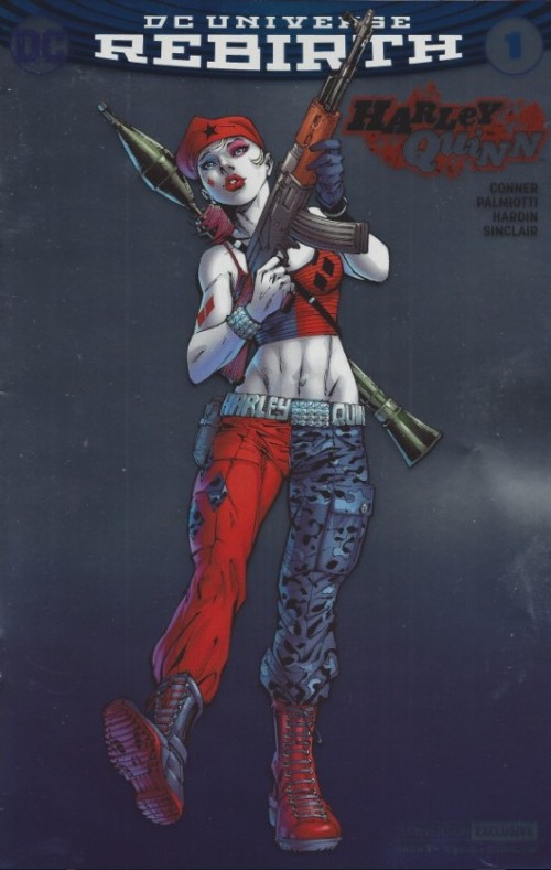 Harley Quinn #1 (2016) lee foil variant