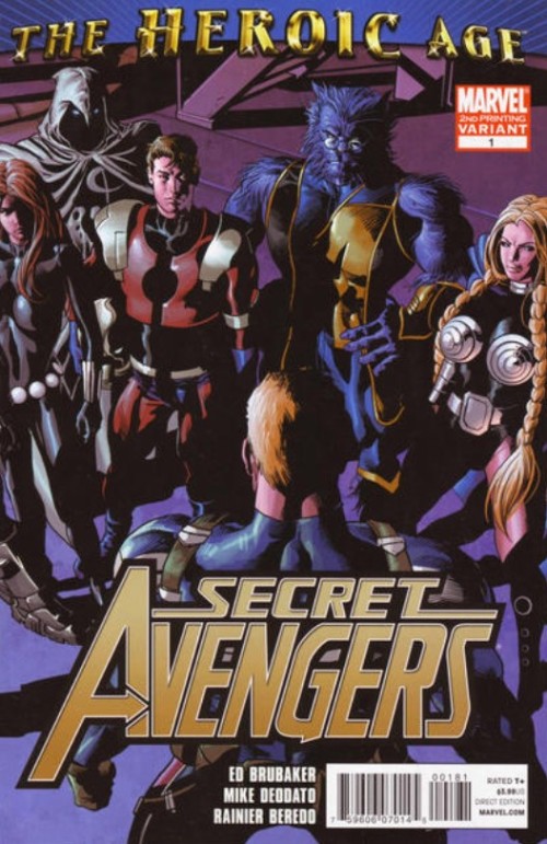 Secret Avengers #1 (2010) deodato variant