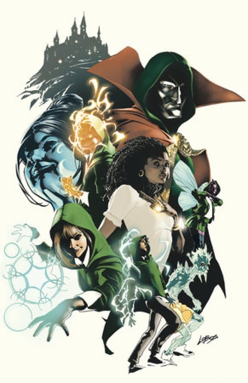 Doom Academy #1 (2025) second print villalobos virgin variant