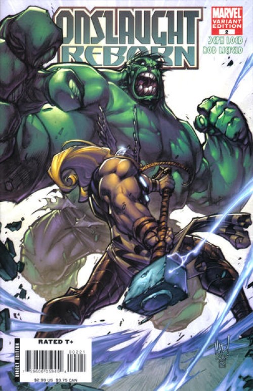 Onslaught Reborn #2 (2007) variant