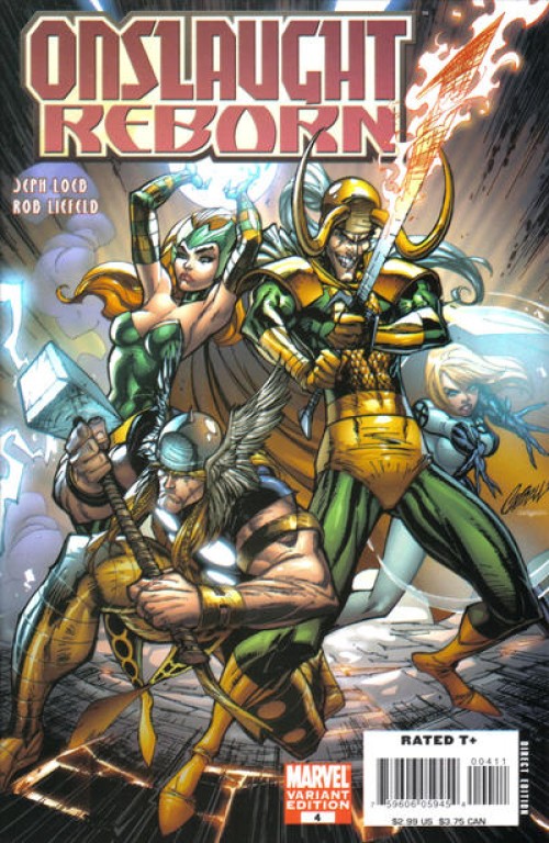 Onslaught Reborn #4 (2007) campbell variant