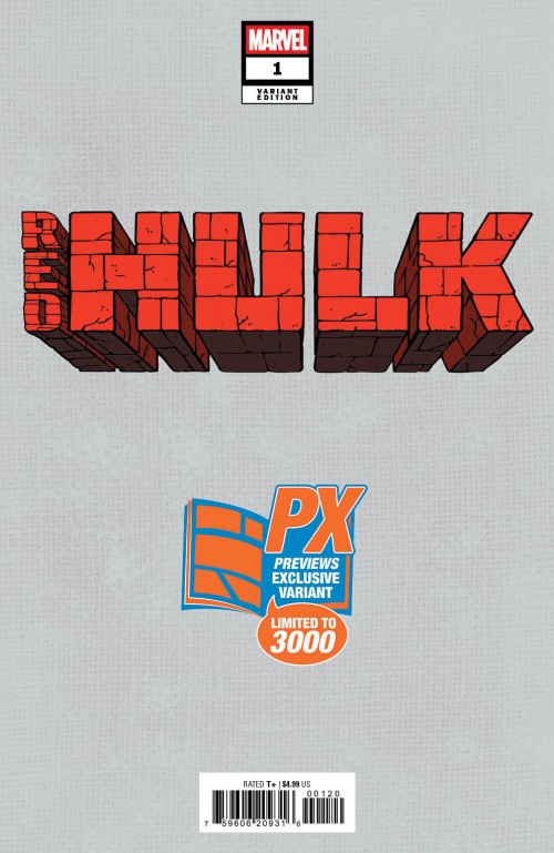Red Hulk #1 (2025) px exclusive