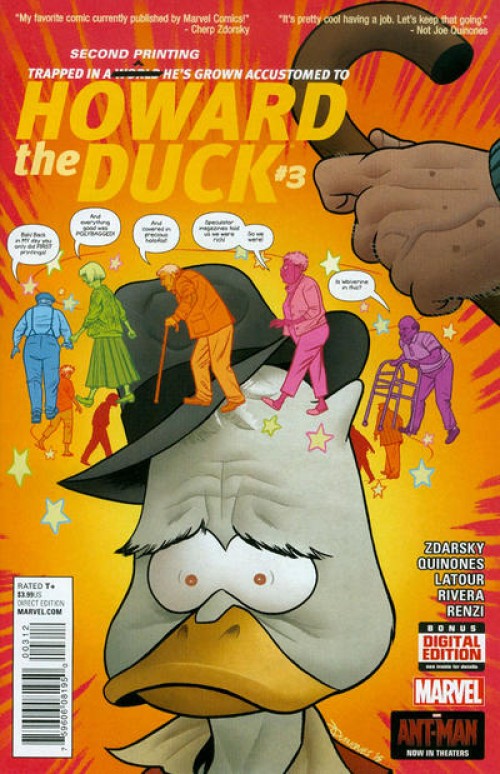 Howard the Duck #3 (2015) Second Print