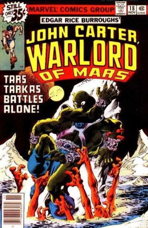 John Carter Warlord of Mars #18 (1977)