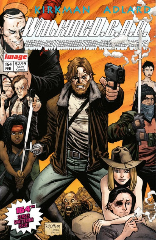 Walking Dead #164 (2003) image tribute cover
