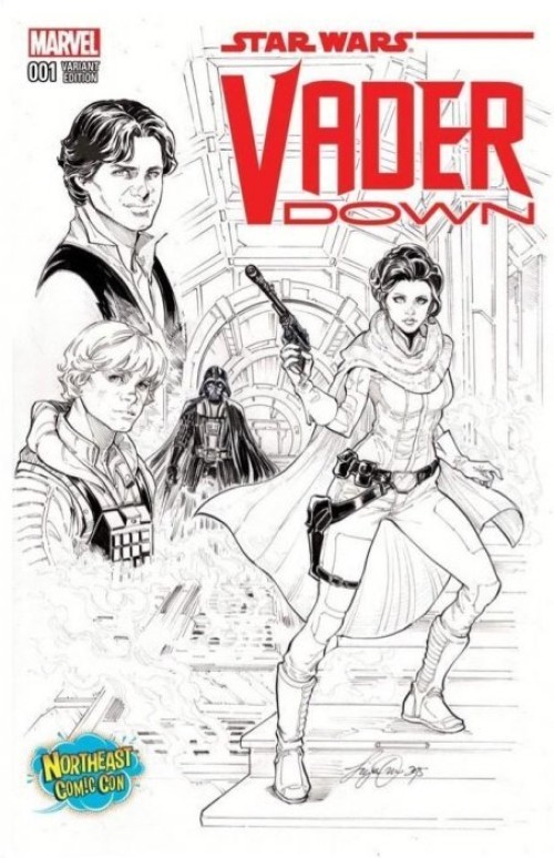 Star Wars Vader Down #1 (2016) necc oum variant