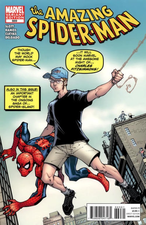 Amazing Spider-Man #669 (2004) charles fitzsimmons exclusive