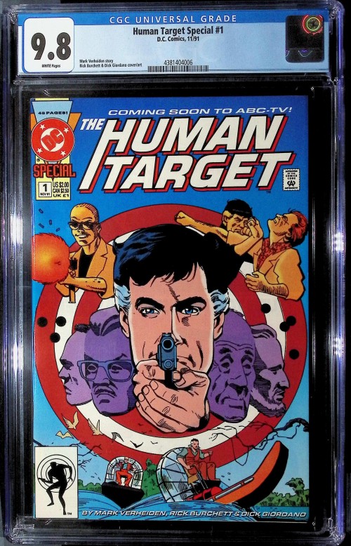 Human Target Special #1 CGC 9.8