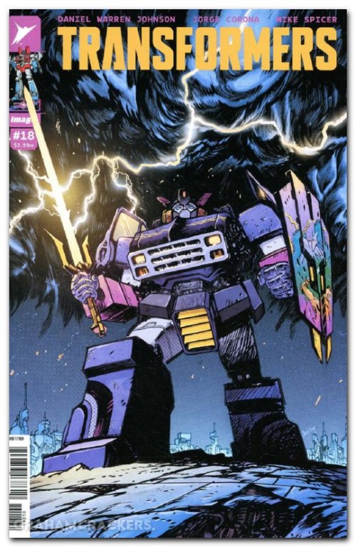 Transformers #18 (2023) cover f johnson variant