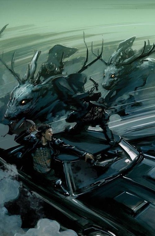Supernatural #5 (2025) cover i crain virgin variant