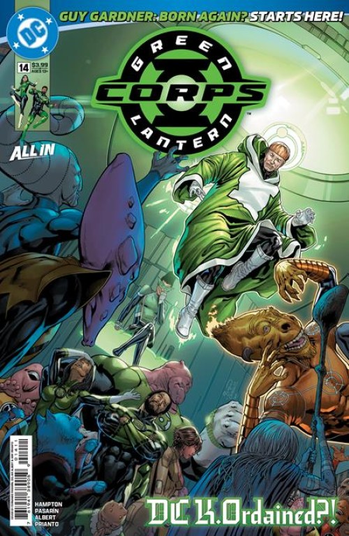 Green Lantern Corps #14 (2025) cover a