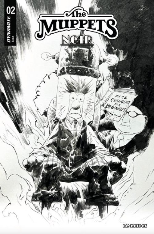 Muppets Noir #2 (2026) cover d lee line art variant