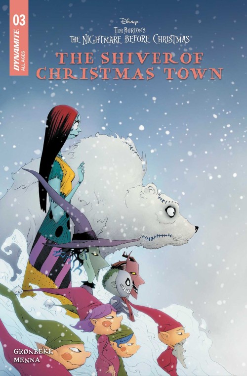 Tim Burtons The Nightmare Before Christmas The Shiver Of Christmas Town #3 (2026) cover a