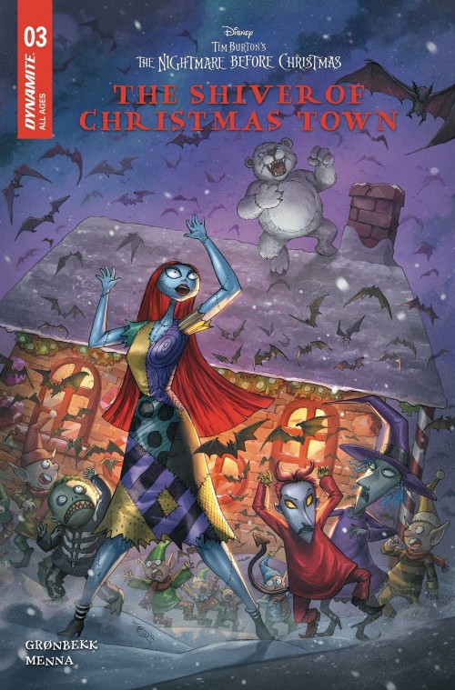 Tim Burtons The Nightmare Before Christmas The Shiver Of Christmas Town #3 (2026) cover c quah variant