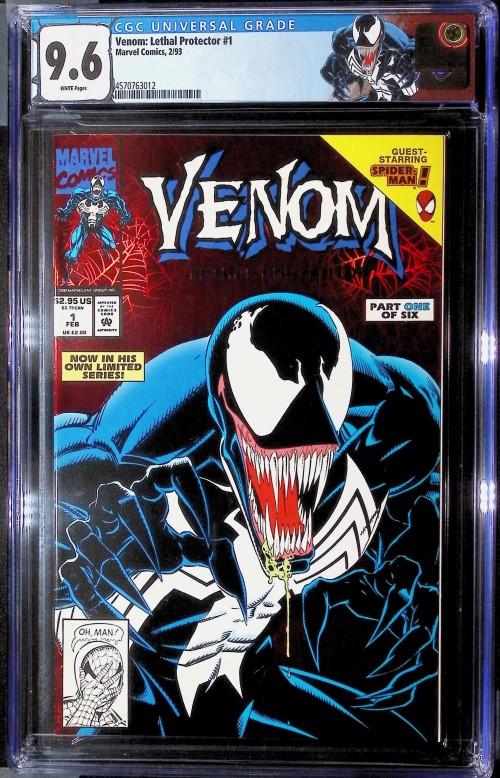 Venom Lethal Protector #1 (1993) CGC 9.6