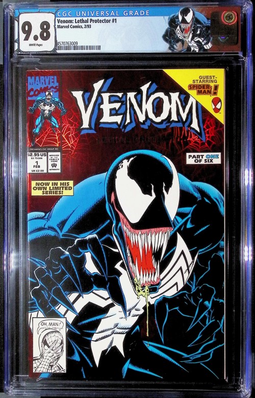 Venom Lethal Protector #1 (1993) CGC 9.8