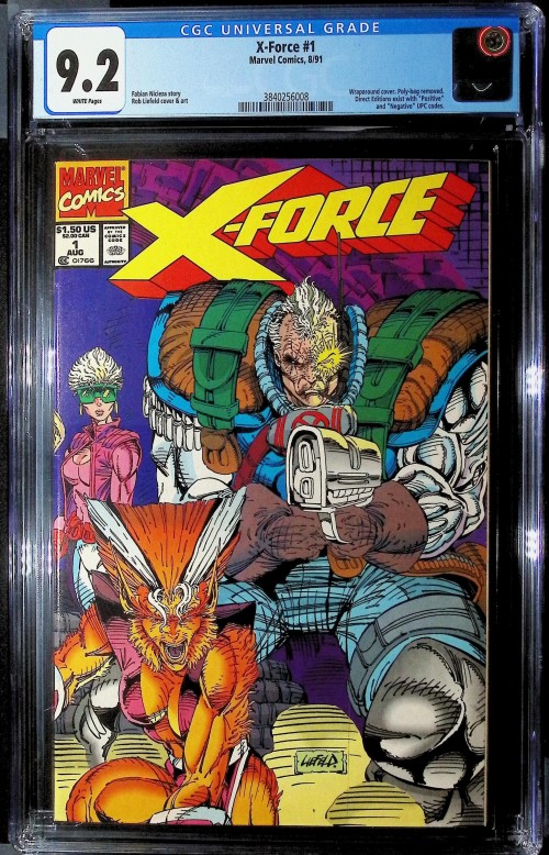 X-Force #1 (1991) CGC 9.2