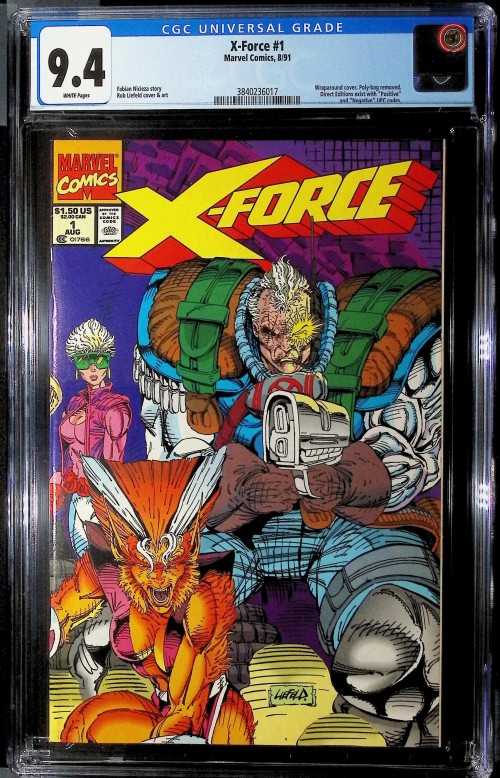 X-Force #1 (1991) CGC 9.4