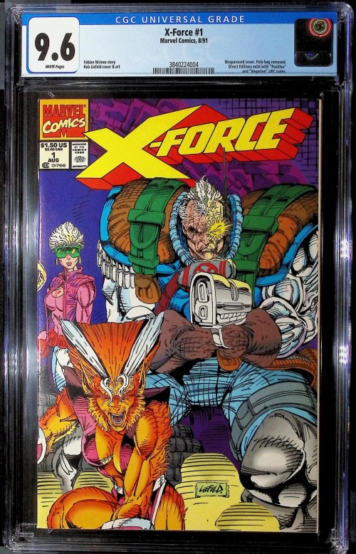 X-Force #1 (1991) CGC 9.6