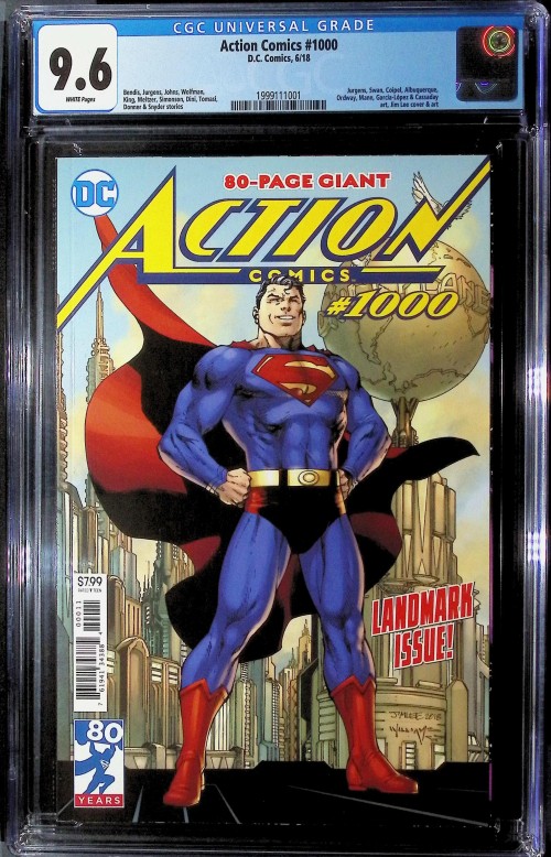 Action Comics #1000 (2016) CGC 9.6