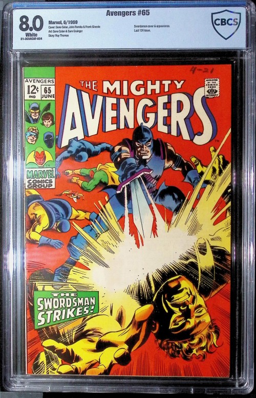 Avengers #65 (1963) CBCS 8.0