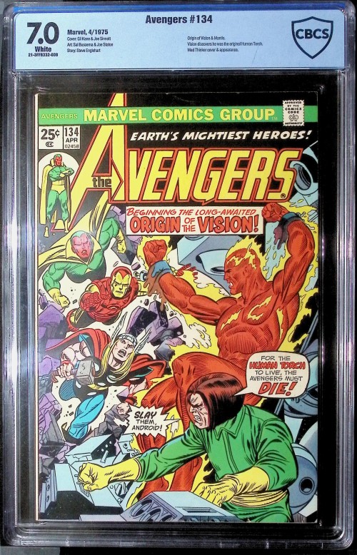 Avengers #134 (1963) CBCS 7.0