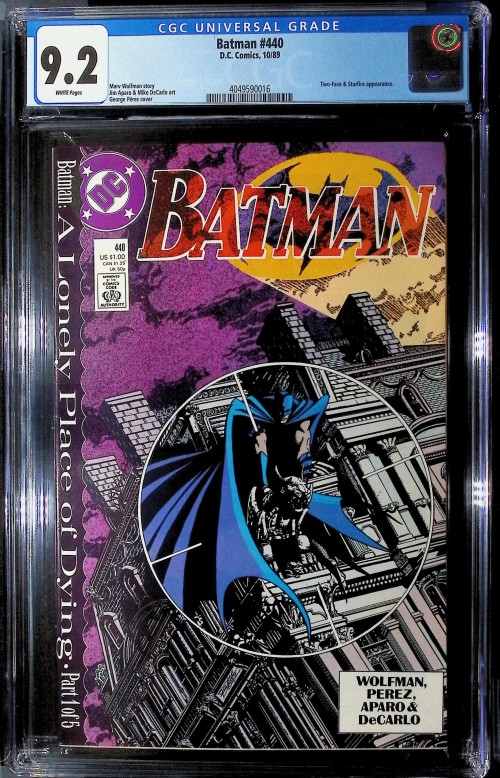 Batman #440 (1940) CGC 9.2