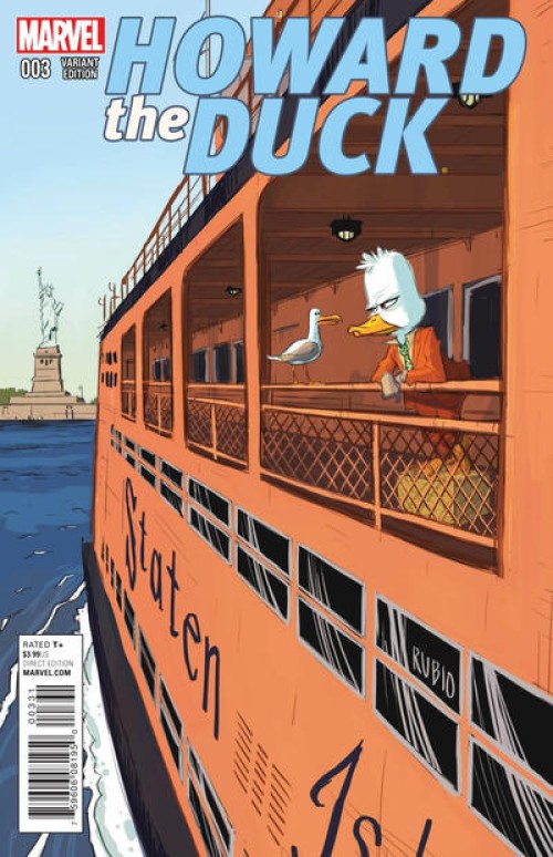 Howard the Duck #3 (2015) nycc variant